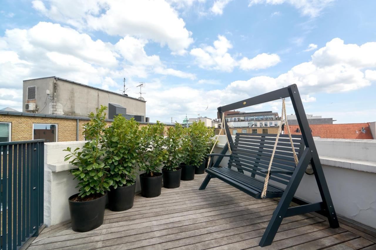 Luxury Penthouse - Private Balcony - Heart Of Copenhagen Apartman Kültér fotó