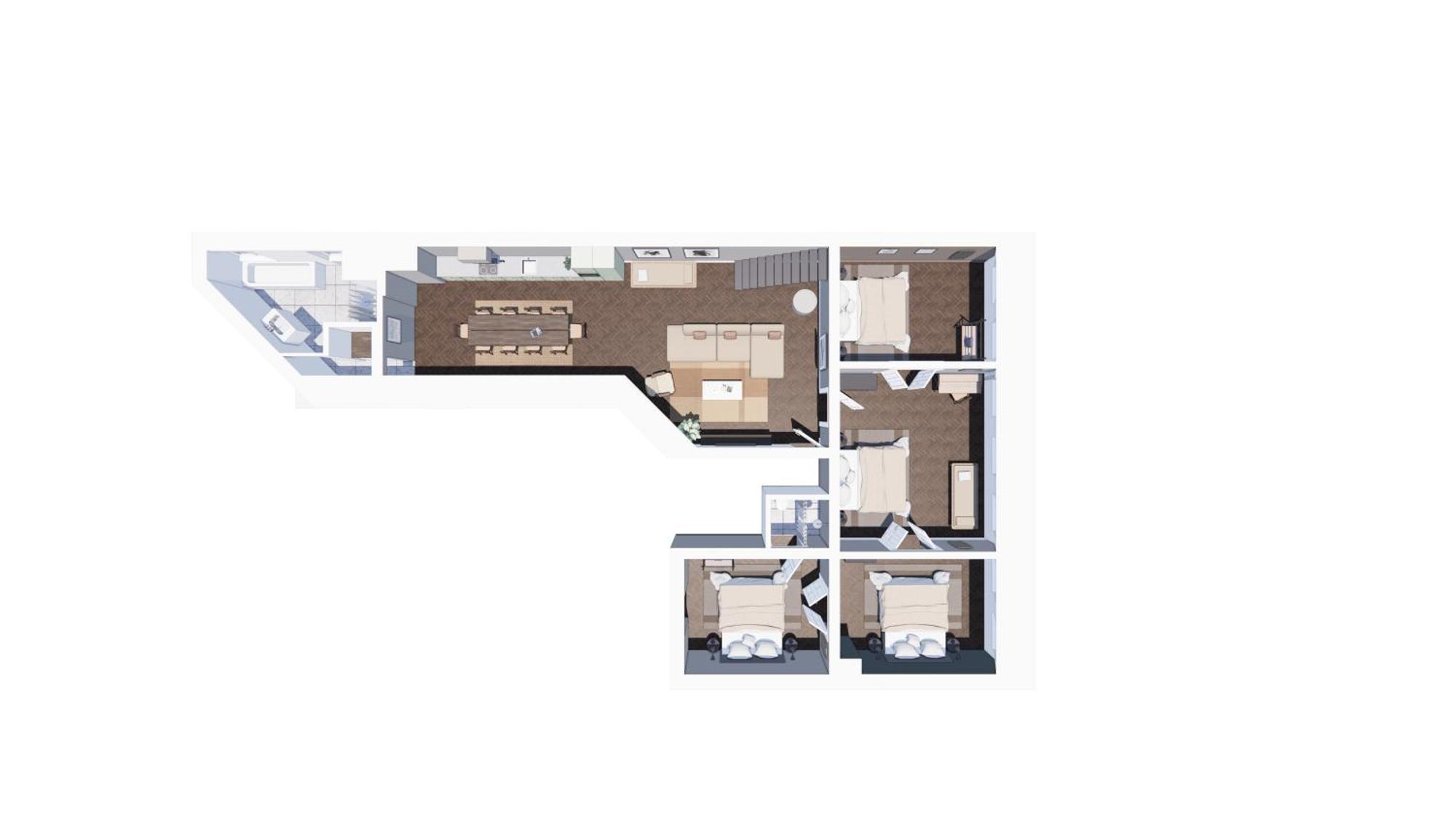 Luxury Penthouse - Private Balcony - Heart Of Copenhagen Apartman Kültér fotó