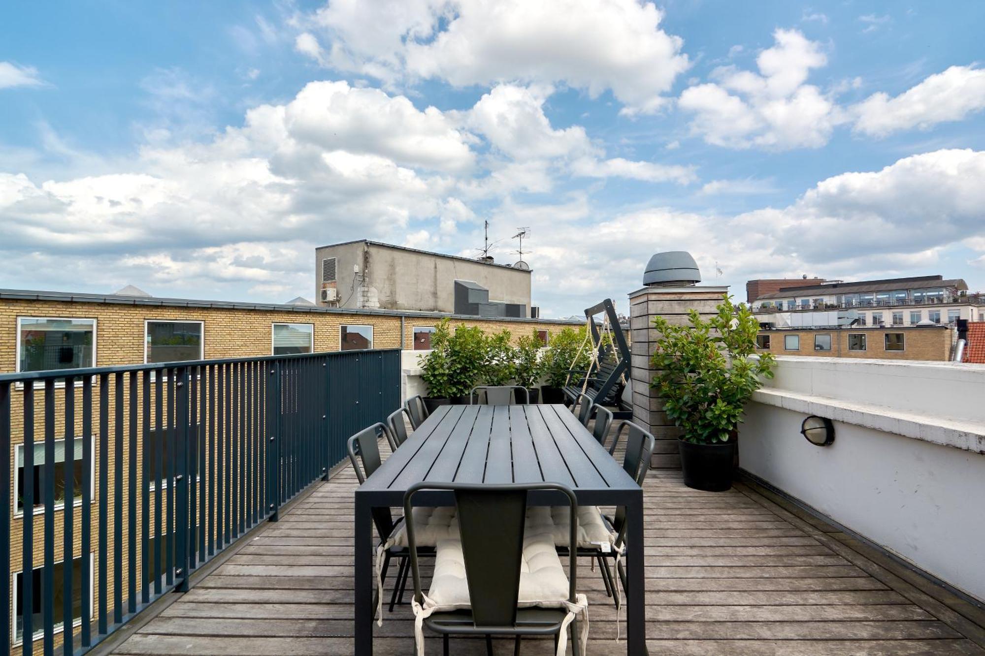 Luxury Penthouse - Private Balcony - Heart Of Copenhagen Apartman Kültér fotó